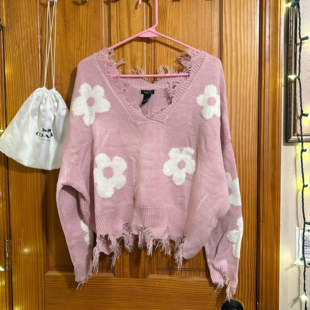 Rue21 Floral Sweater